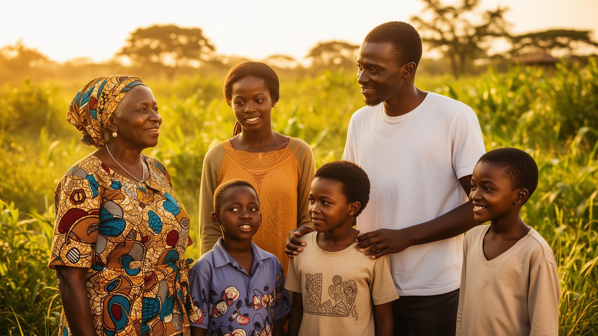 African community together